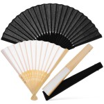 8 Pieces Folding Fans for Party